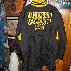 Vanderbilt Commodores Crew Rowing Jacket REAL DEAL